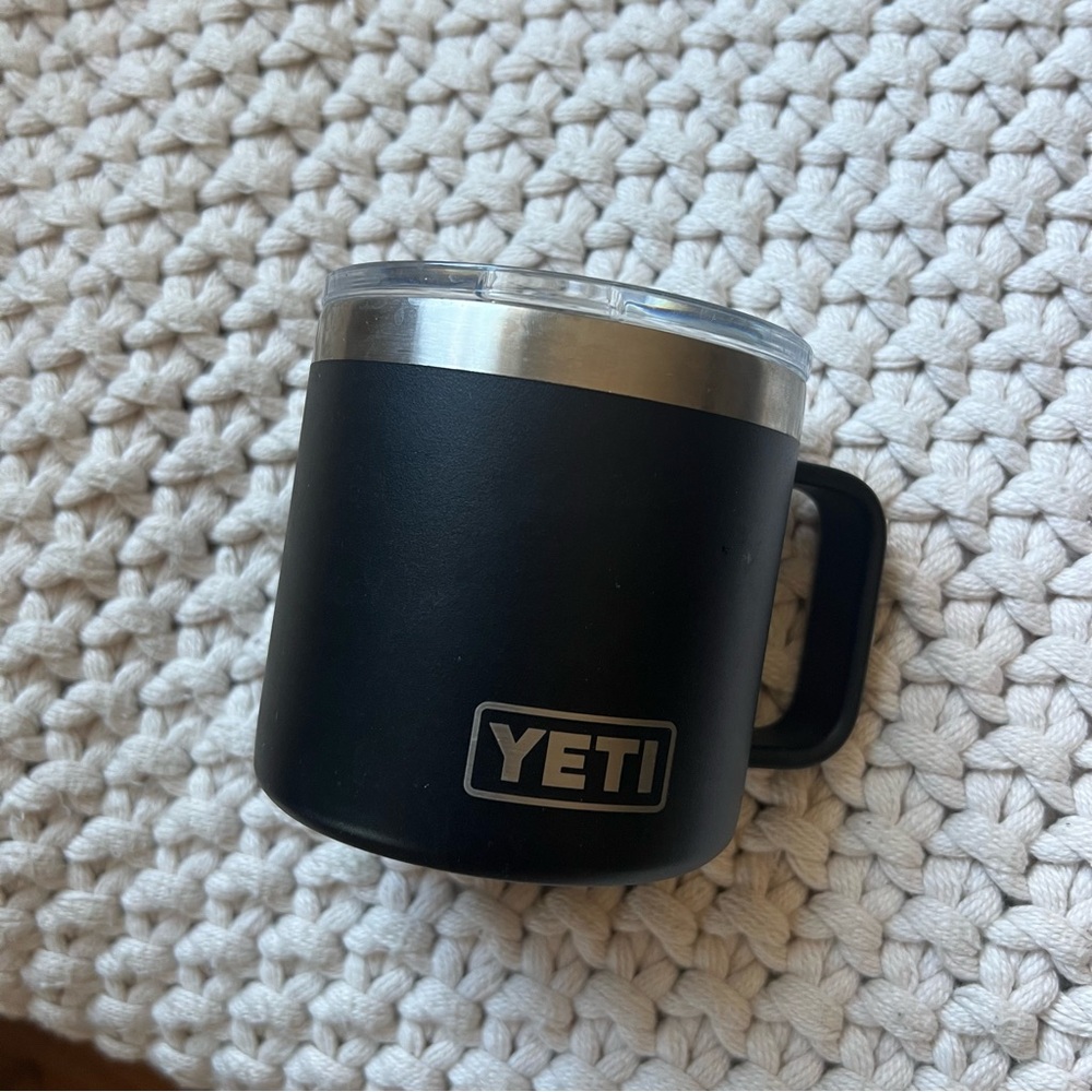 YETI Black Insulated Mug